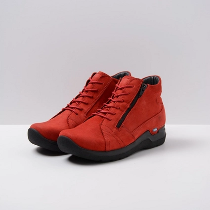 Bottes Wolky Women Why Antique Nubuck Dark Red 3 Bottes Wolky Women Why Antique Nubuck Dark Red – Image 3