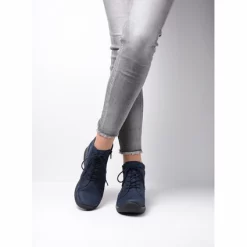 Bottines Wolky Women Why Antique Nubuck Blue -Promos Boots Magasin 0660611 800 3
