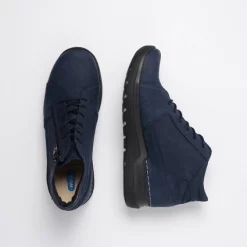 Bottines Wolky Women Why Antique Nubuck Blue -Promos Boots Magasin 0660611 800 5