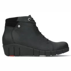 Bottes Wolky Women Chicago Quebec Nubuck Black