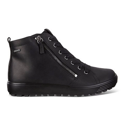 Bottines ECCO Femme Soft 7 Tred Black Oil Nubuck 1 Bottines ECCO Femme Soft 7 Tred Black Oil Nubuck
