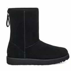 Bottes UGG Women Classic Short Logo Zip Black