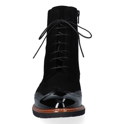 Bottes Lilian Femme 10752P Vernice Nera Pesante Camoscio Nero 2 Bottes Lilian Femme 10752P Vernice Nera Pesante Camoscio Nero – Image 2