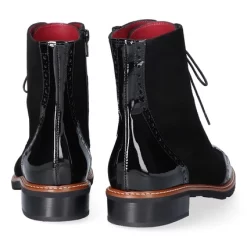 Bottes Lilian Femme 10752P Vernice Nera Pesante Camoscio Nero 8 Bottes Lilian Femme 10752P Vernice Nera Pesante Camoscio Nero -Promos Boots Magasin 10752P.03.009 4
