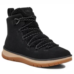 Bottines UGG Femme Lakesider Heritage Mid Black Suede 9 Bottines UGG Femme Lakesider Heritage Mid Black Suede -Promos Boots Magasin 1121020 BLKS 2 1