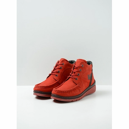 Bottes Wolky Women Zoom Antique Nubuck Dark Red 2 Bottes Wolky Women Zoom Antique Nubuck Dark Red – Image 2