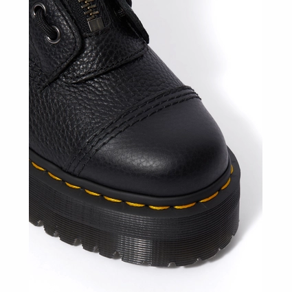 Boots Dr. Martens Women Sinclair Black Milled Nappa 2 Boots Dr. Martens Women Sinclair Black Milled Nappa – Image 2