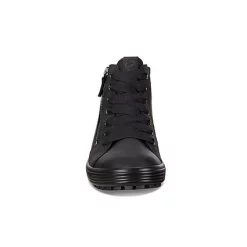 Bottines ECCO Femme Soft 7 Tred Black Oil Nubuck 9 Bottines ECCO Femme Soft 7 Tred Black Oil Nubuck -Promos Boots Magasin 2 450163 02001 front