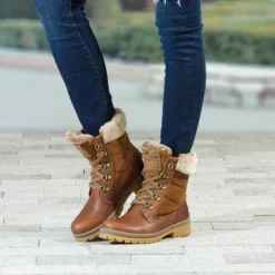 Bottines Panama Jack Tuscani B1 Napa Grass Cuero Bark -Promos Boots Magasin 2 PT153513B001.1 1