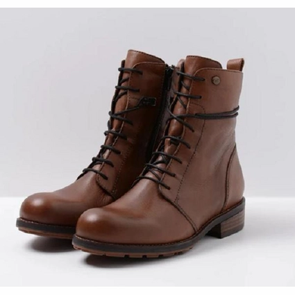 Bottes Wolky Femme Murray XW Velvet Leather Cognac 2 Bottes Wolky Femme Murray XW Velvet Leather Cognac – Image 2