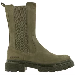 Boots G-Star Raw Kafey High Chs Nub 9600 Women Olive