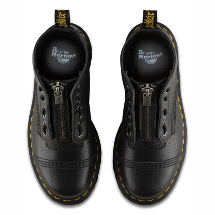 Boots Dr. Martens Women Sinclair Black Milled Nappa 5 Boots Dr. Martens Women Sinclair Black Milled Nappa – Image 5