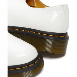 Chaussures Dr. Martens Women 1461 White Patent Lamper 9 Chaussures Dr. Martens Women 1461 White Patent Lamper -Promos Boots Magasin 26754100.02
