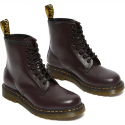 Boots Dr. Martens 1460 Women Bordeaux Smooth 9 Boots Dr. Martens 1460 Women Bordeaux Smooth -Promos Boots Magasin 27277626.04