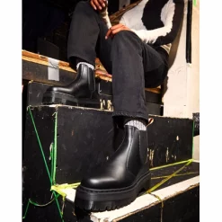 Boots Dr. Martens Vegan 2976 Quad Women Black Felix Rub Off 14 Boots Dr. Martens Vegan 2976 Quad Women Black Felix Rub Off -Promos Boots Magasin 27560001 3