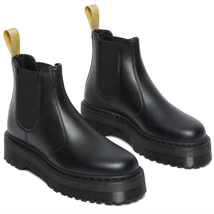 Boots Dr. Martens Vegan 2976 Quad Women Black Felix Rub Off 3 Boots Dr. Martens Vegan 2976 Quad Women Black Felix Rub Off – Image 3