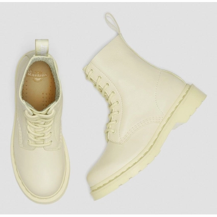 Boots Dr Martens Women 1460 Pascal Toile Cream Virginia 8 Boots Dr Martens Women 1460 Pascal Toile Cream Virginia – Image 8