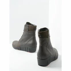 Bottes Wolky Women Portland Quebec Nubuck Dark Brown -Promos Boots Magasin 3 0177510305 3 1