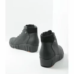 Bottes Wolky Women Chicago Quebec Nubuck Black -Promos Boots Magasin 3 0177610000 3