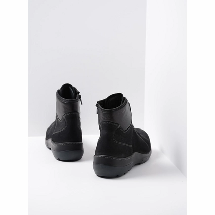 Bottes Wolky Women Ambient Antique Nubuck Black 3 Bottes Wolky Women Ambient Antique Nubuck Black – Image 3