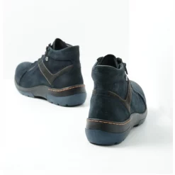 Bottes Wolky Women Lounge Antique Nubuck Blue -Promos Boots Magasin 3 0303211801 3