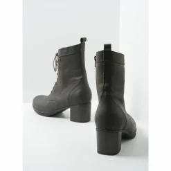 Bottes Wolky Women Sarah Quebec Nubuck Dark Brown -Promos Boots Magasin 3 0505010305 3 1
