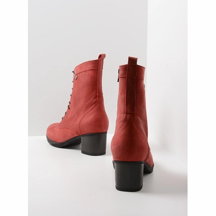 Bottes Wolky Women Sarah Quebec Nubuck Dark Red 3 Bottes Wolky Women Sarah Quebec Nubuck Dark Red – Image 3