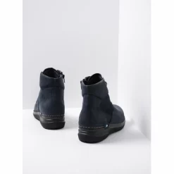 Bottes Wolky Women Whynot Oiled Nubuck Blue -Promos Boots Magasin 3 0661216800 3