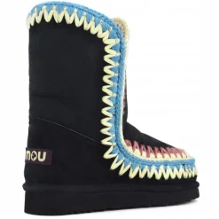Boots MOU Eskimo 24 Multicolor Stitching Women Black/Multicolor 7 Boots MOU Eskimo 24 Multicolor Stitching Women Black/Multicolor -Promos Boots Magasin 3 MU.F22.FW101081A BKMUL 3 1