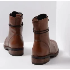 Bottes Wolky Femme Murray XW Velvet Leather Cognac 8 Bottes Wolky Femme Murray XW Velvet Leather Cognac -Promos Boots Magasin 3 wolky hoge veterschoenen 04444 murray xw 20430 cognac leer back