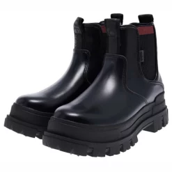 Buffalo Women Aspha Chelsea Noir Imi Nappa Vegan -Promos Boots Magasin 334661 2