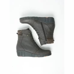 Bottes Wolky Women Portland Quebec Nubuck Dark Brown -Promos Boots Magasin 4 0177510305 4 1