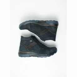 Bottes Wolky Women Lounge Antique Nubuck Blue -Promos Boots Magasin 4 0303211801 4