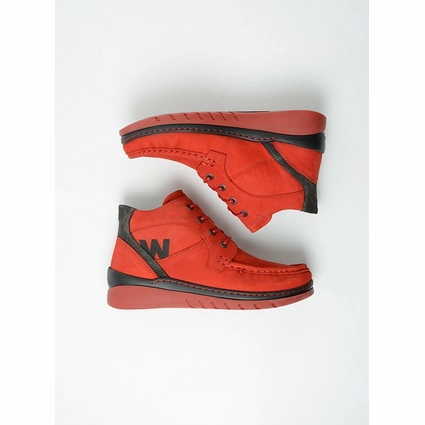 Bottes Wolky Women Zoom Antique Nubuck Dark Red 4 Bottes Wolky Women Zoom Antique Nubuck Dark Red – Image 4