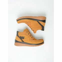 Bottes Wolky Women Zoom Antique Nubuck Dark Ochre -Promos Boots Magasin 4 0485011925 4