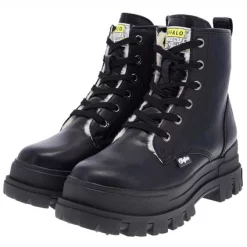 Bottes Buffalo Women Aspha RLD Imi Nappa Black -Promos Boots Magasin 4 334714 2