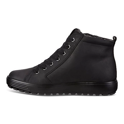Bottines ECCO Femme Soft 7 Tred Black Oil Nubuck 3 Bottines ECCO Femme Soft 7 Tred Black Oil Nubuck – Image 3