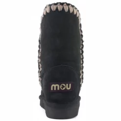 Boots MOU Eskimo 24 3D Overstitching Women Black -Promos Boots Magasin 4 MU.F19.FW101022A BLA 4