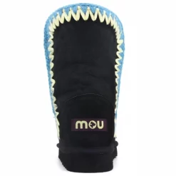 Boots MOU Eskimo 24 Multicolor Stitching Women Black/Multicolor 8 Boots MOU Eskimo 24 Multicolor Stitching Women Black/Multicolor -Promos Boots Magasin 4 MU.F22.FW101081A BKMUL 4 1