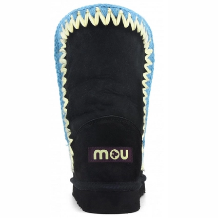 Boots MOU Eskimo 24 Multicolor Stitching Women Black/Multicolor 4 Boots MOU Eskimo 24 Multicolor Stitching Women Black/Multicolor – Image 4