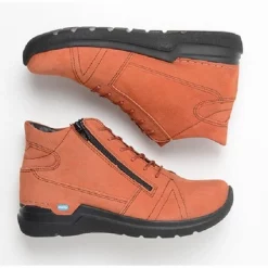 Bottes Wolky Femme Why Antique Nubuck Terra -Promos Boots Magasin 4 wolky extra comfort 06606 why 11434 terra nubuck top