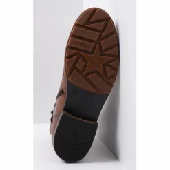 Bottes Wolky Femme Murray XW Velvet Leather Cognac 9 Bottes Wolky Femme Murray XW Velvet Leather Cognac -Promos Boots Magasin 4 wolky hoge veterschoenen 04444 murray xw 20430 cognac leer sole 1