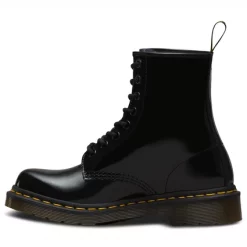 Dr. Martens Femme 1460 W Black Patent Lamper -Promos Boots Magasin 5 11821011.L 1