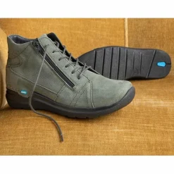 Bottes Wolky Femme Why Antique Nubuck Sage Green -Promos Boots Magasin 5 wolky extra comfort 06606 why 11701 saliegroen nubuck sfeer