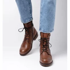 Bottes Wolky Femme Murray XW Velvet Leather Cognac 11 Bottes Wolky Femme Murray XW Velvet Leather Cognac -Promos Boots Magasin 6 wolky hoge veterschoenen 04444 murray xw 20430 cognac leer sfeer 1