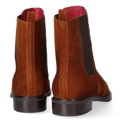 Bottine Chelsea Lilian Femme 8146 Camoscio Hazelnut -Promos Boots Magasin 8146.01.003 4