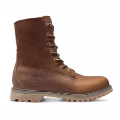 Timberland Women's Authentics Teddy Fleece WP To Dark Brown 10 Timberland Women's Authentics Teddy Fleece WP To Dark Brown -Promos Boots Magasin 8328R5 1