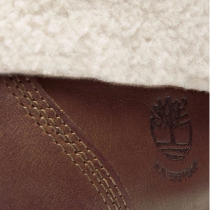 Timberland Women's Authentics Teddy Fleece WP To Dark Brown 6 Timberland Women's Authentics Teddy Fleece WP To Dark Brown – Image 6