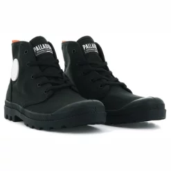 Boots Palladium Women Pampa Hi Twill Black Black -Promos Boots Magasin 97074 008 M.00 5