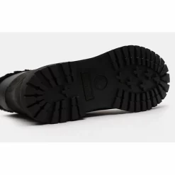 Timberland Femme 6 Inch Premium Shearling Lined WP Black Nubuck -Promos Boots Magasin A1U7S001 alt3 1